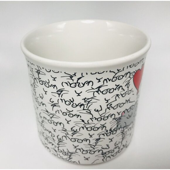Vintage Boynton You're One In A Million Mug Cats Heart Anthropomorphic Humor - Picture 4 of 5